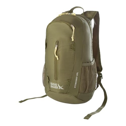 Eddie Bauer Stowaway Packable Backpack | Travel | Outdoor | Lightweight | Foldable | Durable | Ripstop Polyester | 20L - Irish Green - color: Irish Green, size: 20L