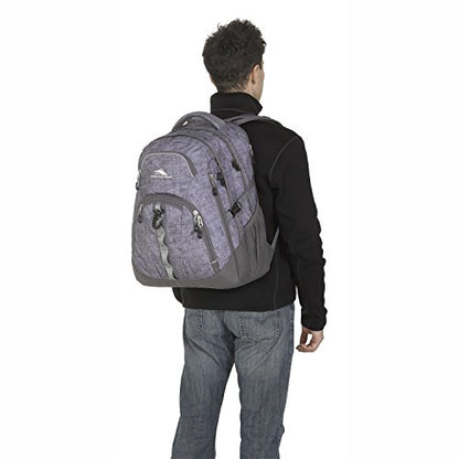 High Sierra Access 2.0 Laptop Backpack, Woolly Weave/Slate, One Size - color: Woolly Weave/Slate