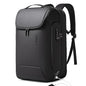 BANGE Men's Anti-Theft Backpack,Waterproof Fashion Travel Backpacks,High Tech Backpack with USB3.0 Charging Port,Business Laptop Backpack Fits 17.3 Inch Notebook… - color: Black, size: With Lock+USB
