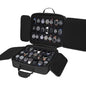42 slots watch storage box, portable hard watch travel box, watch storage display storage box, padded watch portable box for watches - size: 42 Slots