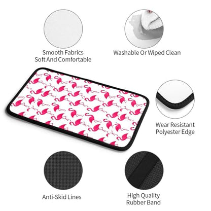 Universal Car Center Console Armrest Pad, Flamingo, Non-Slip Mat for Secure Phone and Item Placement During Driving - color: Picture (873)
