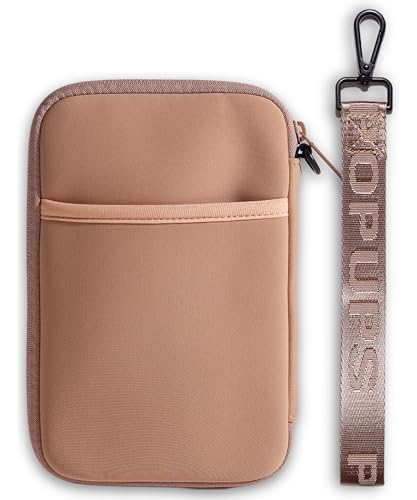 POPUPS Passport Travel Wallet for Women - Large Multiple Document Organizer and Holder with Wristlet - Tan - color: Tan