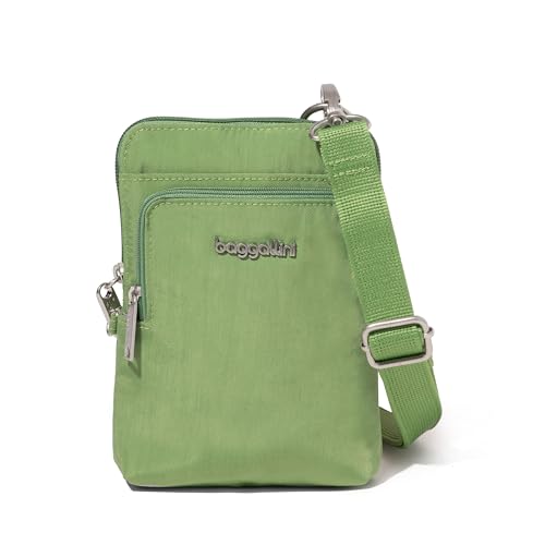 Baggallini Women's Securtex Anti-theft Activity Crossbody Bag - color: Moss