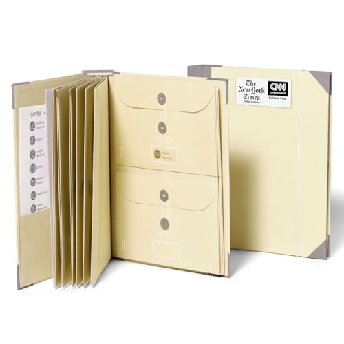 Savor |El Folio Organizador de Documentos en Español |17 millones de me Gusta en TikTok |Carpeta Expandible de Emergencia para Certificado de Nacimiento, Tarjeta de Seguridad Social, Pasaporte (Slate) - color: Slate, style: Document Organizer (Spanish Ver