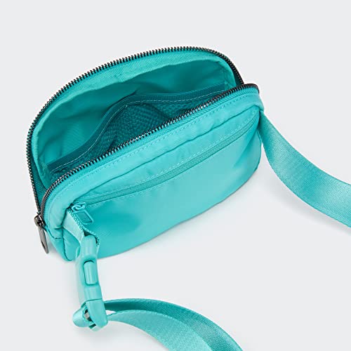 Pander Cross Body Fanny Pack for Women, Fashion Waist Packs, Crossbody Bags, Belt Bag with Adjustable Strap (Waterspout). - color: Cyan Blue