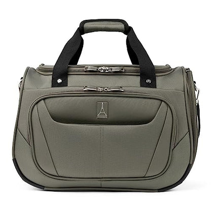 Travelpro Maxlite 5 Softside Lightweight Underseat Carry-On Travel Tote, Overnight Weekender Bag - color: Slate Green