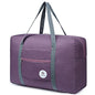 For Spirit Airlines Personal Item Bag Foldable Travel Duffel Bag Tote Carry on Luggage Duffle Overnight for Women and Men - color: 1112 Purple