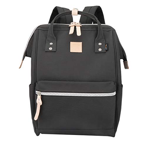 Himawari Large Travel Backpack with Laptop Compartment 17 Inch Roomy Doctor Bag College backpack for Women&Men-Not include USB Port(1882-HL) - color: Dark Gray, size: Large