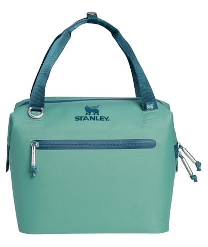 Stanley All Day Julienne Soft Cooler Bag and Lunch Box | Insulated Travel Bag with Zipper | BPA-Free - color: Spring Green, style: Mini