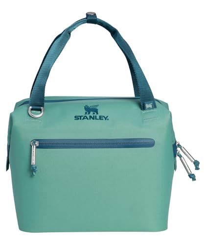 Stanley All Day Julienne Soft Cooler Bag and Lunch Box | Insulated Travel Bag with Zipper | BPA-Free - color: Spring Green, style: Mini