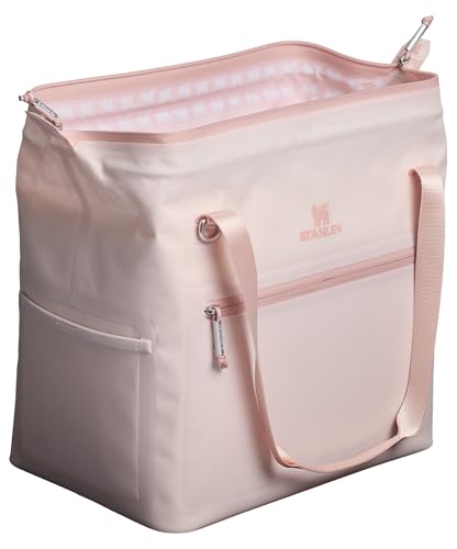 Stanley All Day Julienne Soft Cooler Bag and Lunch Box | Insulated Travel Bag with Zipper | BPA-Free - color: Rose Quartz, style: Max