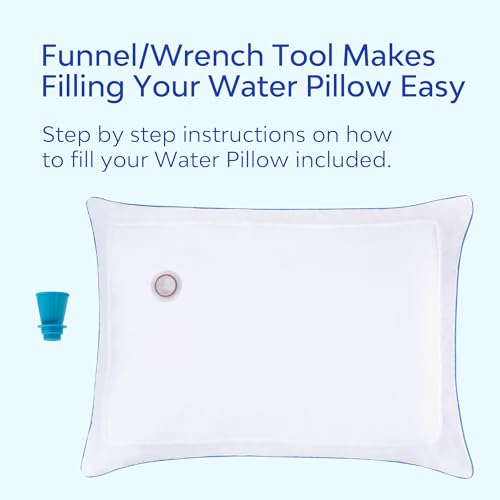 Mediflow Water Pillow - Elite Collection, Fiber Orthopedic Pillow for Neck Pain Relief, Adjustable for Sleeping (7 Pillows) - size: Business Pack (7 Pillows)