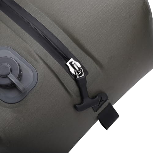 Naroote 20L Reusable Travel Vacuum Bag, Built in Pump Rechargeable Folding Compression Bag, Luggage Space Saver Packing Tool, Ideal for Camping Carry On Suitcases Backpack Seal (Green Grid) - color: Green Grid