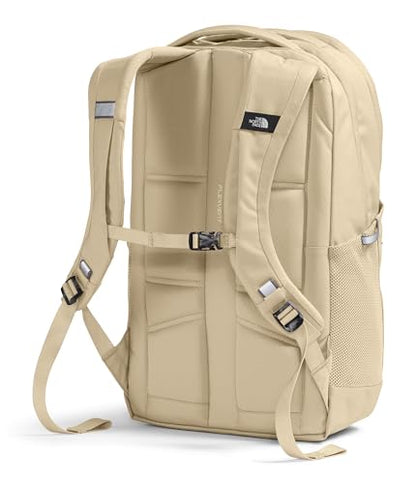 The North Face Women's Jester Everyday Laptop Backpack - Commuter Travel Bag, Laptop Sleeve, Water-Repellent, Gravel/TNF Black, One Size - color: Gravel/Tnf Black