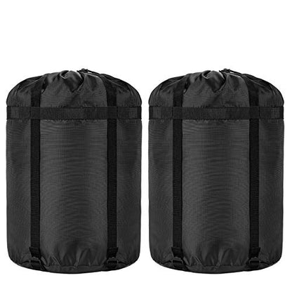 Compression Stuff Sack, 24L/36L/46L Sleeping Bags Storage Stuff Sack Organizer Waterproof Camping Hiking Backpacking Bag for Travel - Great Sleeping Bags Clothes Camping - color: 36L 2-PACK