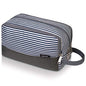 Toiletry Bag for Men Hanging Dopp Kit Water Resistant Shaving Bag Small Toiletry Bag for Traveling (Blue Stripe) - color: Blue Stripe