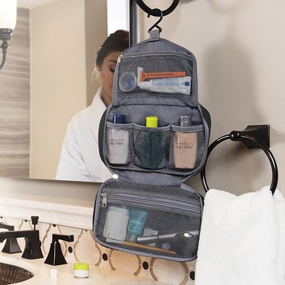 Travelon Compact Hanging Toiletry Kit - color: Black
