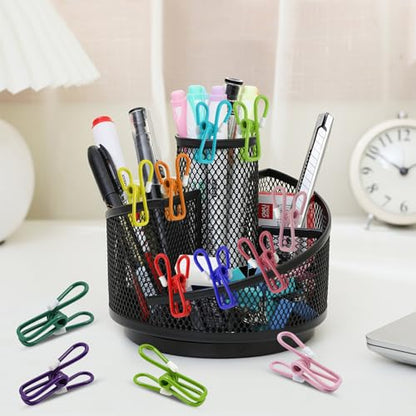 20 Pack Chip Clips Bag Clips 2.2 Inch (55mm), Stainless Steel Bag Clip for Food Storage, Snack, Kitchen, Laundry Clothes Pins for Hang Out The Laundry