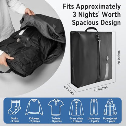 Travel Compression Storage Bags Reusable Bags Rechargeable Wireless Pump Portable Space Saver Bags for Travel-Vacuum Packing Seal for Clothes, Blankets, 19.7×15.7×5.9in, Suitcase Backpack & Luggage - size: 2pcs+pump