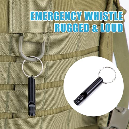 Car Roadside Emergency Kit, Portable Car Safety Kit Car Kits for Emergency, Black - color: Black