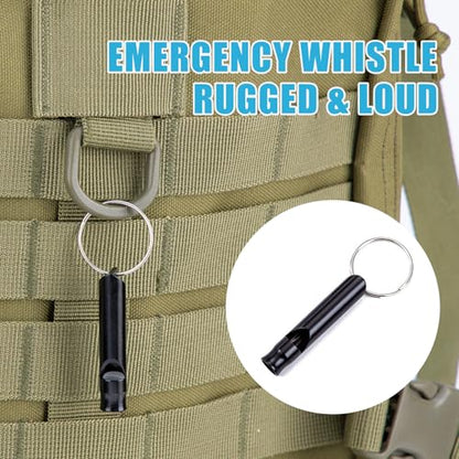 Car Roadside Emergency Kit, Portable Car Safety Kit Car Kits for Emergency, Black - color: Black