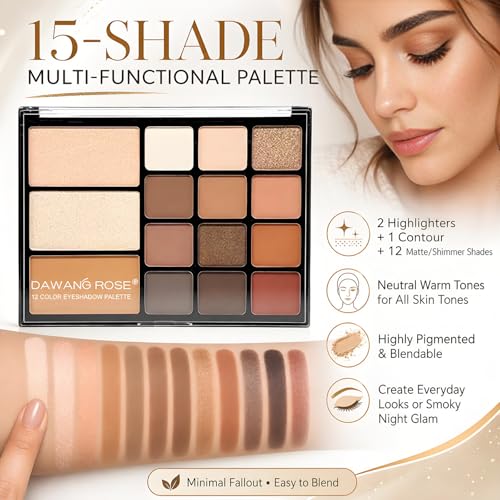 All-In-One Makeup Kit for Women, Full Face Makeup Set with 15-Shade Eyeshadow Palette(Highlighter, Contour), Baked Powder Foundation, Makeup Brushes, Leopard Print Cosmetic Bag&etc., Beginner Friendly - color: Leopard Set