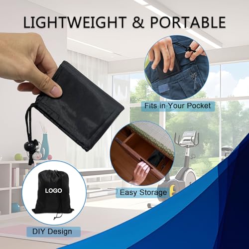 10-Pack Drawstring Bags with Toggle Closure - Lightweight & Durable Nylon Gym Bags for Sports, Travel and Daily Use - size: 5 x 7 Inch