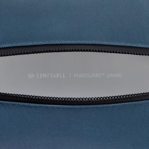 Comfyable Small Toiletry Bag for Men, Slim Mini Toothbrush Bag, Dopp Kit Bag - color: Blue+, size: Medium