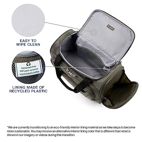Travelpro Maxlite 5 Softside Lightweight Underseat Carry-On Travel Tote, Overnight Weekender Bag - color: Slate Green