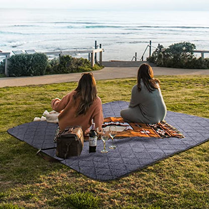 REDCAMP Large Warm Blanket with Sherpa Lining, Cold Weather Outdoor Blanket Windproof for Camping Stadium, Machine Washable 79"x 79" Red - color: 79"x 79" Red