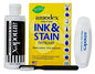Amodex Ink & Stain Kit with Stain Remover Brushes, Removes Ink, Sharpie, Grease, Food and More, Safe and Effective on Clothes, Leather and Skin, Includes 1 Bottle and 2 Brushes - style: Stain Remover Brush Kit