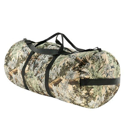 175L Extreme Duffel Bag, Heavy-Duty Gear Bag, 1050D Tuff Cloth, Diamond Ripstop, Reinforced Stitching - Camo (18” x 42") - color: Desert Shadow, size: 18” x 42" (175 Liters)
