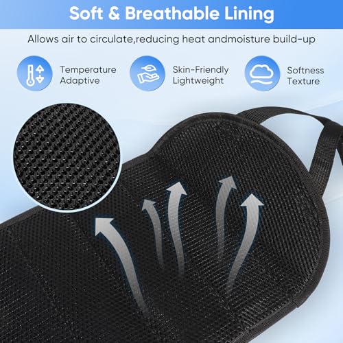 Airplane Foot Hammock, 2-Pack Travel Essentials Foot Rest for Plane Travel with Adjustment Strap, Long Flight Must Haves