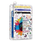 Yonlevres Credit Card Holder Slim Wallet, Be Kind Sunflower RFID Wallet Women Front Pocket Small Card Holder Travel Funny Cute Thin Card Case ID Window PU Leather RFID Blocking Card Organizer Gift - color: Be Kind Sunflower