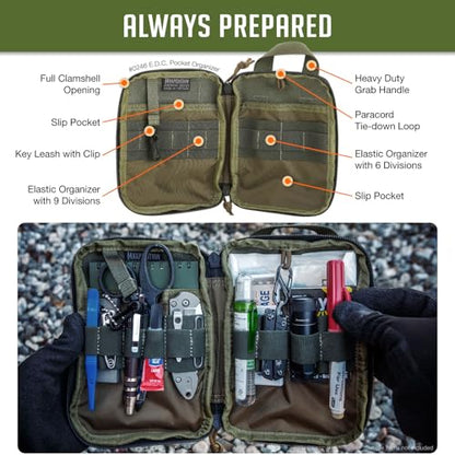 Maxpedition E.D.C. Pocket Organizer - color: OD Green
