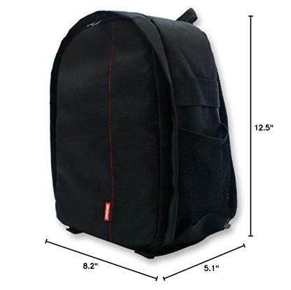 Waterproof SLR/DSLR Camera Backpack Shoulder Bag Travel Case For Canon Nikon Sony Digital Lens Medium - color: Black, size: Medium