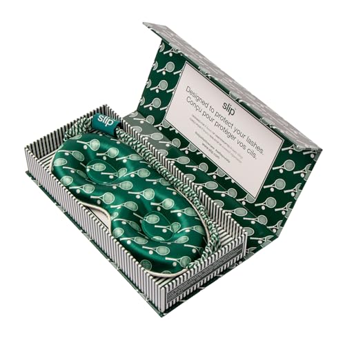 slip Pure Silk Contour Sleep Mask: Protect Your Delicate Lashes with Our Innovative, Lash-Friendly Design. Beauty Sleep with Slipsilk™ Comfort, 1 Contour Mask, Sleep & Leisure Club - color: Leisure Club