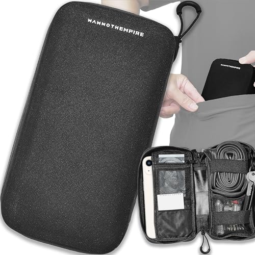 Cycling Wallet & Waterproof Phone Pouch — Rain-Resistant Bike Jersey Pocket Organizer with YKK Zippers | Cards, Cash, Keys & Tool Pouch for Road, MTB, Gravel, EDC & Travel, Black
