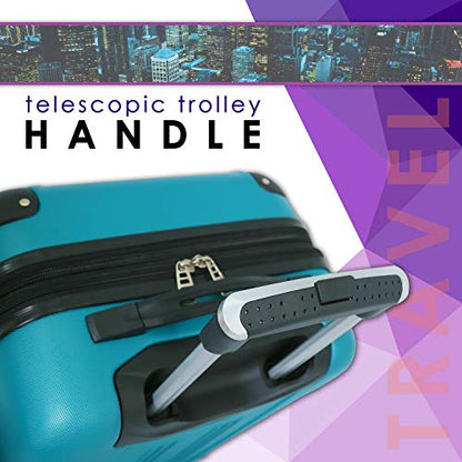 Travelers Club Chicago Hardside Expandable Spinner Luggage, Purple, 22" Carry-On - color: Purple, size: 22" Carry-On