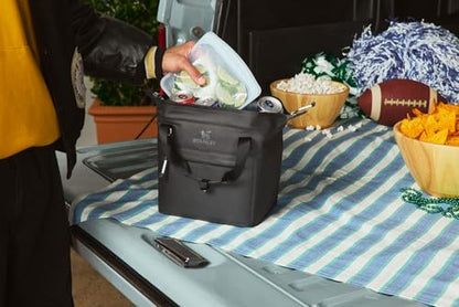 Stanley All Day Julienne Soft Cooler Bag and Lunch Box | Insulated Travel Bag with Zipper | BPA-Free - color: Seafoam, style: Midi