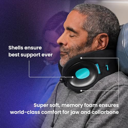 Cabeau Evolution X Travel Essential Neck Pillow - Award Winning Innovative Travel Pillow - The Only Customizable Neck Pillow that Works - Diamond - color: Diamond