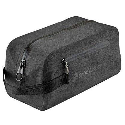 Skog Å Kust DoppSåk Waterproof & Leak-Proof Travel Toiletry Bag | Large, Black - color: Black, size: Large