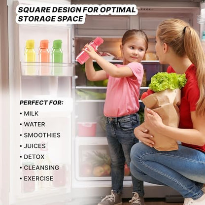 MILTON Travel Water Bottle – 1Pcs Reusable Sports Bottle with Easy Open Close Lid and Leakproof Neck – Food Grade Plastic Water Bottles for Adults and Kids, School, Gym - color: Green