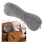 Recliner Headrest Pillow, Head Pillow for Sofa, Recliner Neck Pillow, Bone Couch Neck Pillow for Pain Relieve(Grey) - color: Grey