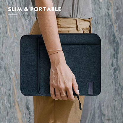 MoKo 9-11 Inch Tablet Sleeve Bag Carrying Case with Storage Pockets Fits New 11-inch iPad Air M4 2026/iPad Pro M5, iPad Pro/A16 11, iPad Air 5/4th 10.9, iPad 9/8th 10.2, Tab S8/S9 11, Indigo - color: Indigo, size: 9-11 Inch