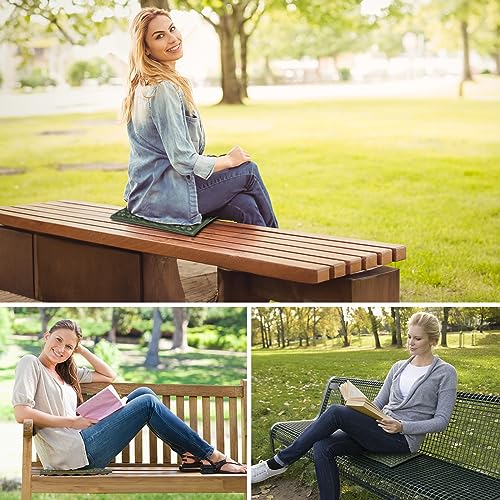 FOCHIER F Stadium Seat Pad, Camping Foam Pad, Foldable Z Stadium Seat Cushion Insulated Sitting Pad for Camping Backpacking Stadium Outdoor Picnic, Hiking, Mountaineering,Bleachers - color: Army Green 1PC