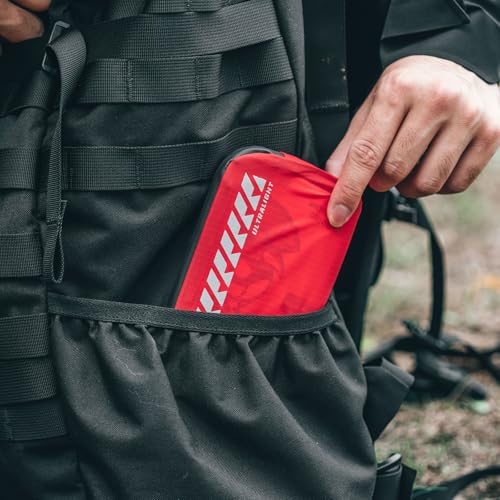 RHINO RESCUE EDC First Aid Kit for Travel, Mini Water-Resistant & Ultralight Portable Quick Search Emergency Med Kit for Car, Camping, Hiking,Cycling, Backpacking - size: Mini