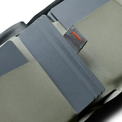 Bellroy Apex Note Sleeve – (Molded leather billfold wallet, RFID protected) - Everglade - color: Everglade