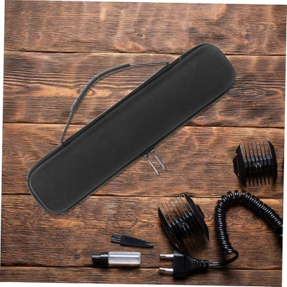 FOMIYES Hair Straightener Protective Case Travel Hair Straightener Bag Eva Storage Pouch for Styling Tools - color: Black