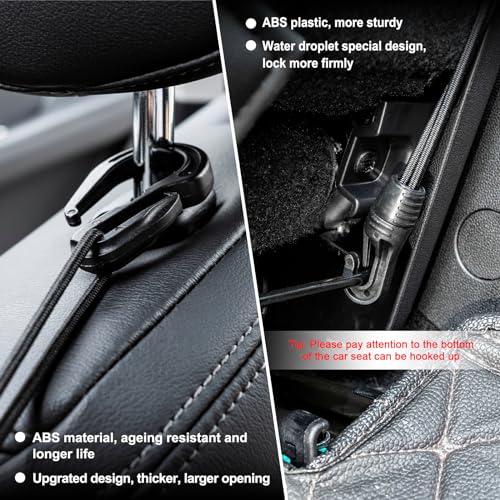 3-Layer Car Mesh Organizer Storage Between Front Seats Kid Dog Pet Net Barrier Car Net Pocket Elastic Tissue Purse Holder Netting for SUV, Van - size: 11.8 x 10.6 inch
